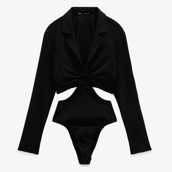 NWT- Zara BODYSUIT WITH STRETCH.    Size S - Picture 3 of 7